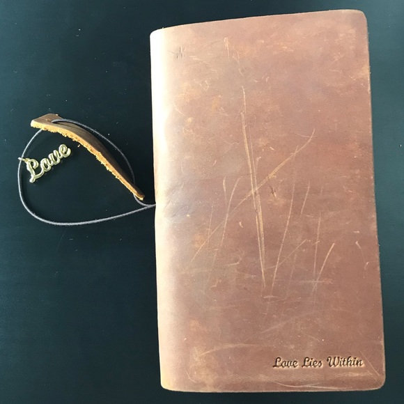 Vintage Leather Bound Journal - Picture 2 of 3